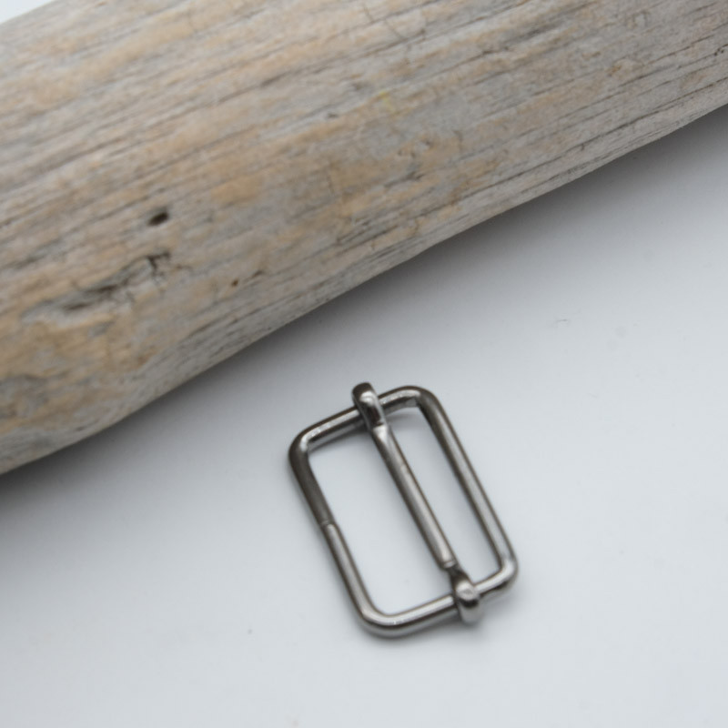 20mm Gunmetal Adjustable Buckle - Maison Klem